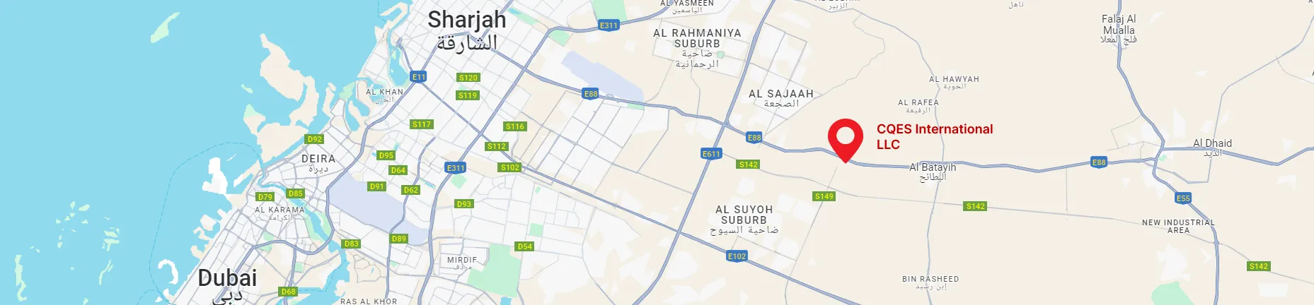 CQES Location Map